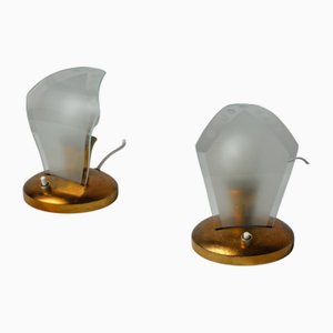 Mid-Century Modern Italian Table Lamps, 1960s, Set of 2