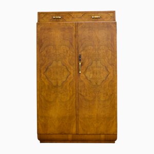Mobiletto Art Deco in noce, Regno Unito, anni '30