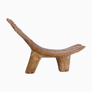 African Tripod Stool in Wood