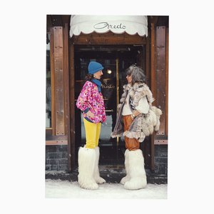 Slim Aarons, Cortina Dampezzo, 1982, C-Print Portrait