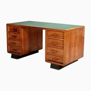 Vintage Writing Desk in Oak, 1950s