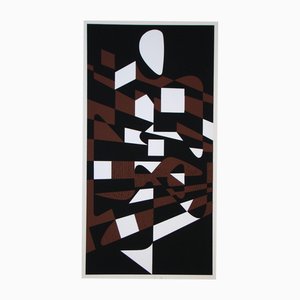 Victor Vasarely, Orchidess, 1961, Original-Siebdruck