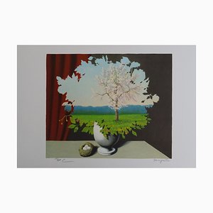After René Magritte, Le Plagiat, Lithograph
