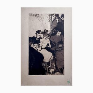 Armand Seguin, The Bar, Etching, 1893