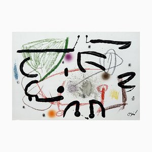 Joan Miro, Maravillas Con Variaciones Acrosticas 15, 1975, Signierte Originallithographie