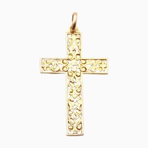 Pendentif Croix Religieuse Ajourée