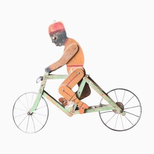 Belgisches Fahrradspielzeug mit Gelenk, frühes 20. Jh.