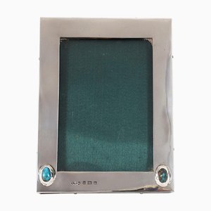 Cadre Photo Antique en Argent Sterling par Liberty & Co 1904, 1890s