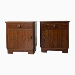 Vintage Bedside Tables, Set of 2