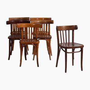 Vintage Bistrostühle, 1920, 6er Set