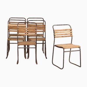 Vintage Outdoor Stühle, 1920, 6er Set