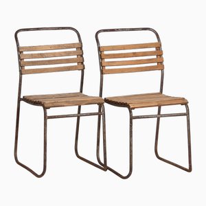 Set de Chaises de Jardin Vintage, 1920