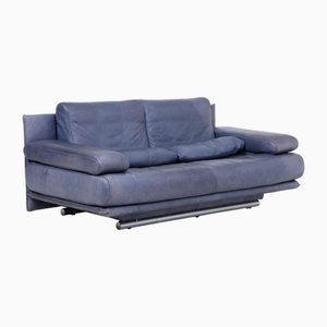 Vintage 6500 Leather Sofa from Rolf Benz, 1970s