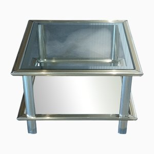 Mesa de centro de dos tonos de Maison Lancel, años 70