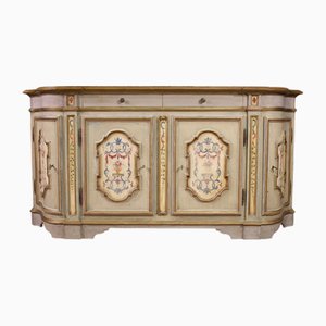 Credenza veneziana laccata e dipinta, 1970