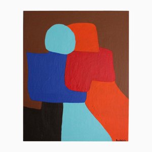 Bodasca, A Hug, 2025, Acrylic on Canvas