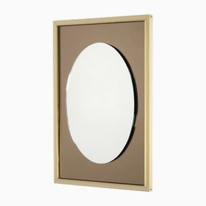 Scandinavian Space Age Mirror, 1970s