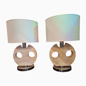 Vintage Lampen von Scarnicci, 1960er, 2er Set