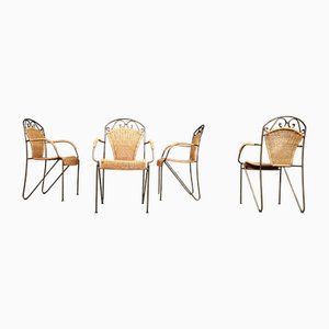 Vintage Dining Chairs by Frederick Weinberg, 1960s, Set of 4
