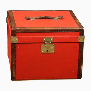 Flat Red Hat Trunk, 1890s