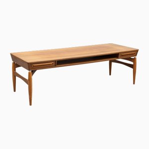 Teak Coffee Table attributed to Johannes Andersen for Ab Trensums, Sweden, 1960