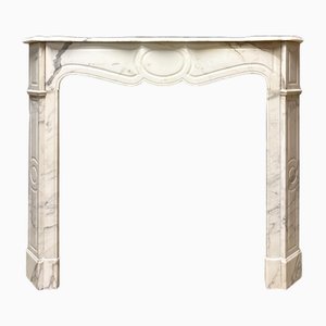Pompadour Marble Fireplace, 1900