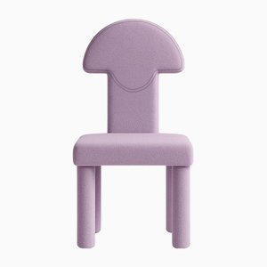 Peggy Chair aus Lavander Bouclé von Hommés Studio