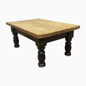 English Fir Coffee Table, 1950s