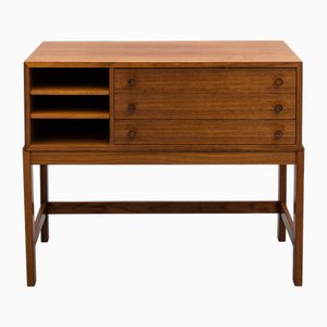 Vintage Swedish Teak Sideboard by Sven Engström & Gunnar Myrstrand, 1960