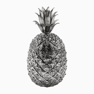 Vintage Silver Plated Pineapple Ice Bucket by Mauro Manetti, 1970