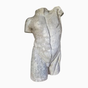Busto grande in gesso, anni '80