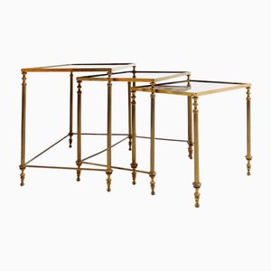 Mid-Century Modern Nesting Tables, 1970s, Set of 3