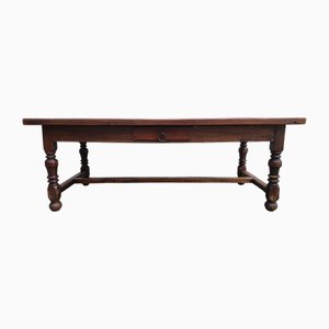 Antique Oak Farmhouse Table, 1890s