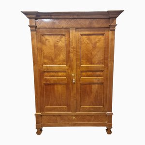 Armoire Biedermeier en Loupe de Frêne, 1820