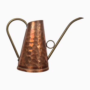 Mid-Century Modern Brass and Copper Watering Can from Nielsen Kunst Og Kobbersmedie, Denmark, 1960s