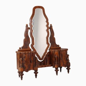 Art Deco Dressing Table in Walnut