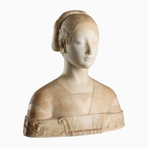 Marmorbüste einer Dame nach Francesco Laurana
