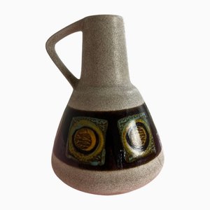 Beige & Braune Modell 310-22 Vase von Dümler & Breiden