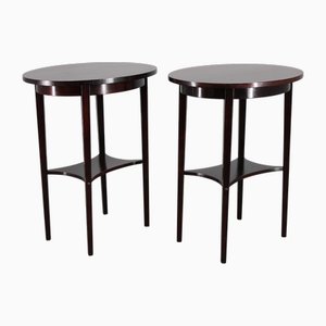 Tavolini nr. 206 di Thonet, Ex Cecoslovacchia, anni '30, set di 2
