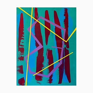 J.-L. Veret, Insomnie, 2024, Acrylique sur Toile