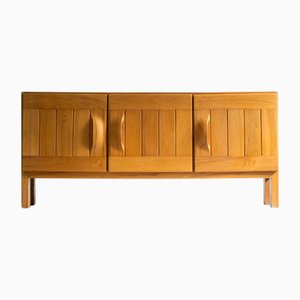 Vintage Sideboard in Elm from Maison Regain, 1960