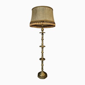 Orientalische Stehlampe aus Messing