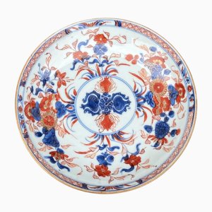 Imari Plate with Floral Decoration