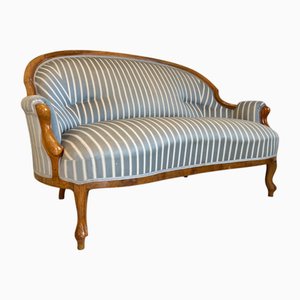 Divano Biedermeier in noce