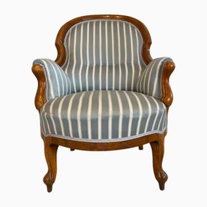 Biedermeier Armchair in Walnut