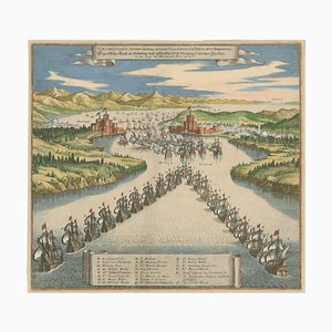 Flotta veneziana contro turchi ottomani, 1656, Carta