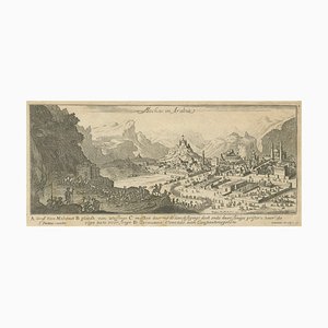 Gaspar Bouttats after Jan Peeters, Mecha in Arabia, Engraving, 1680s