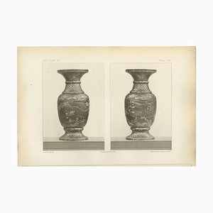 A. Audsley, Japanese Landscape Vases, 1884, Paper