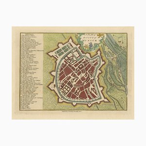 Antique Map of Munich by J. Stockdale, 1800