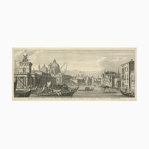 View of Customs House and Santa Maria Della Salute, Grand Canal, Venice, 1760, Print